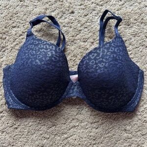 Victoria Secret Navy Blue Lace Bra